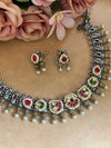 KASTURI KUNDAN NECKLACE image 1