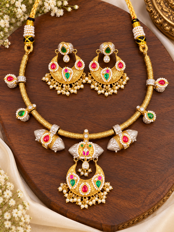 Kundan necklace