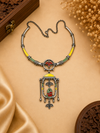 Handmade painted necklace