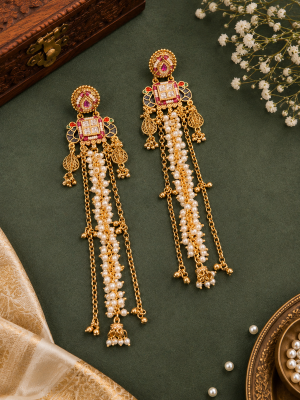 Beautiful designer earrings