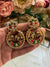 Peacock earrings