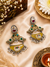 Pari pachi Kundan earrings