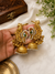Peacock ear cuff