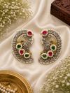 Kundan ear cuff