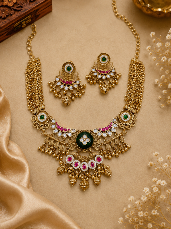 Roohani Kundan Necklace