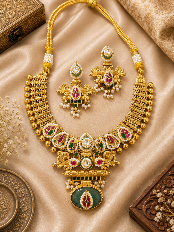 Kundan necklace