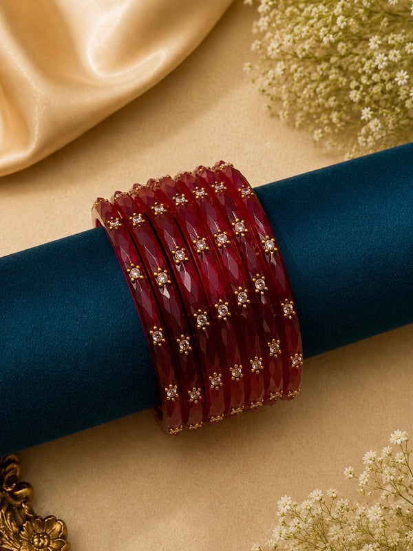 Kashmiri bangles 8pcs size 2.6