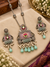 Pink long necklace