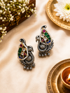 Pachi Kundan peacock tops