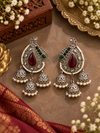 German silver earrings
