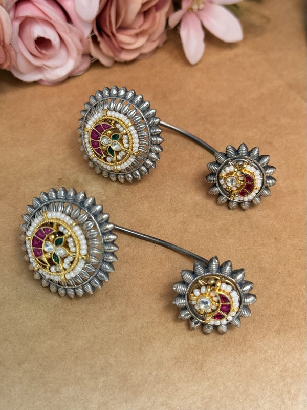 A-Kundan ear cuff image 1