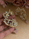 A-golden Peacock ear cuff image 0