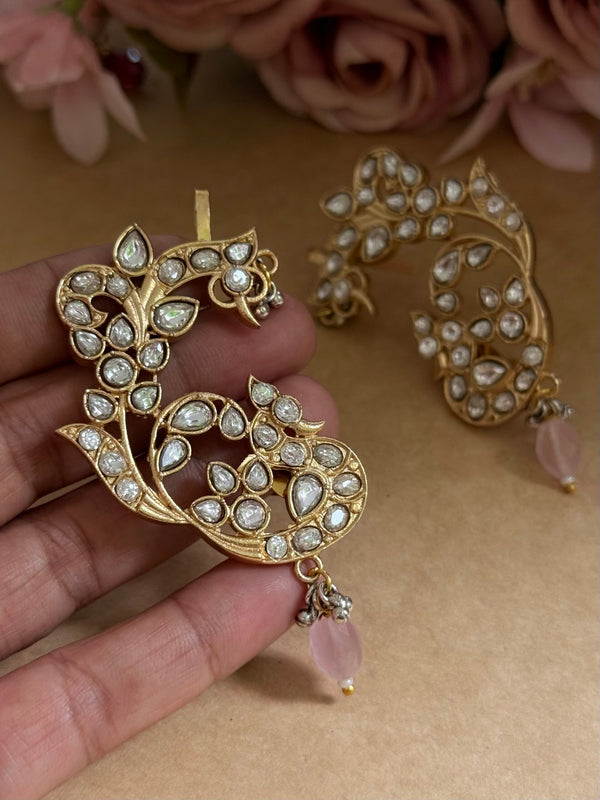 A-golden Peacock ear cuff image 0