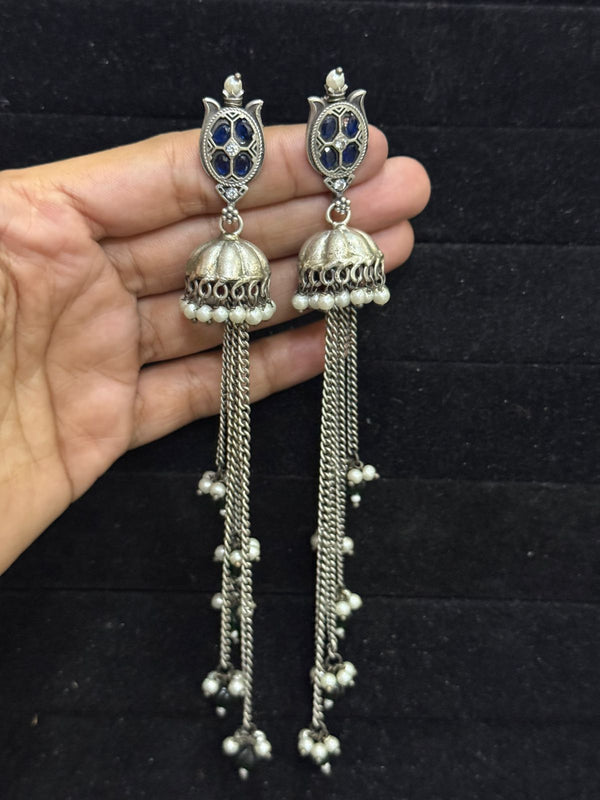 GERMAN SILVER EARINGS image 0