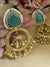 A-KANHA GOLD KUNDAN EARINGS image 0