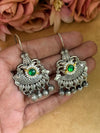 FISH KUNDAN HOOP EARINGS image 0