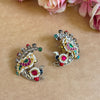 DAMINI PACHI KUNDAN EARINGS image 0