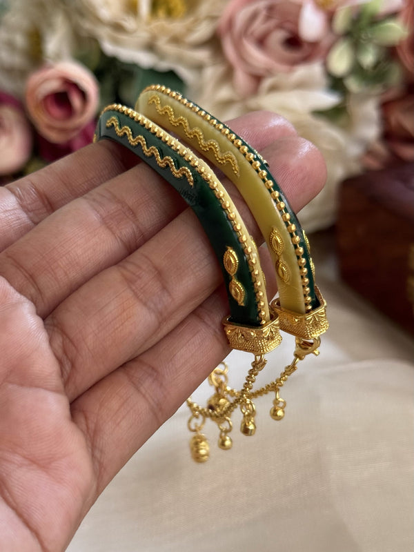 Hathi dant bangles image 1