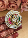 A-Kundan adjustable ring image 0