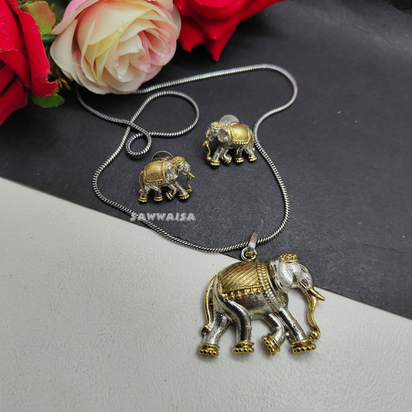 DUALTONE AERAVAT NECKLACE image 0