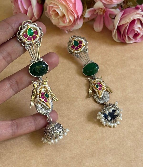 BEETAB PACHI KUNDAN EARINGS image 0