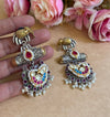 ASTMANGAL PACHI KUNDAN EARINGS image 0