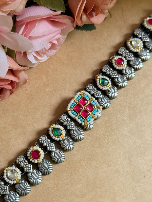 Kundan Kolhapuri choker image 1