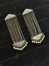 A-German silver earrings image 0