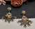 BANDEYA PACHI KUNDAN EARINGS image 0