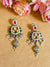JAANISAR PACHI KUNDAN EARINGS image 0