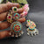 FANAH PINK STONE EARINGS image 0
