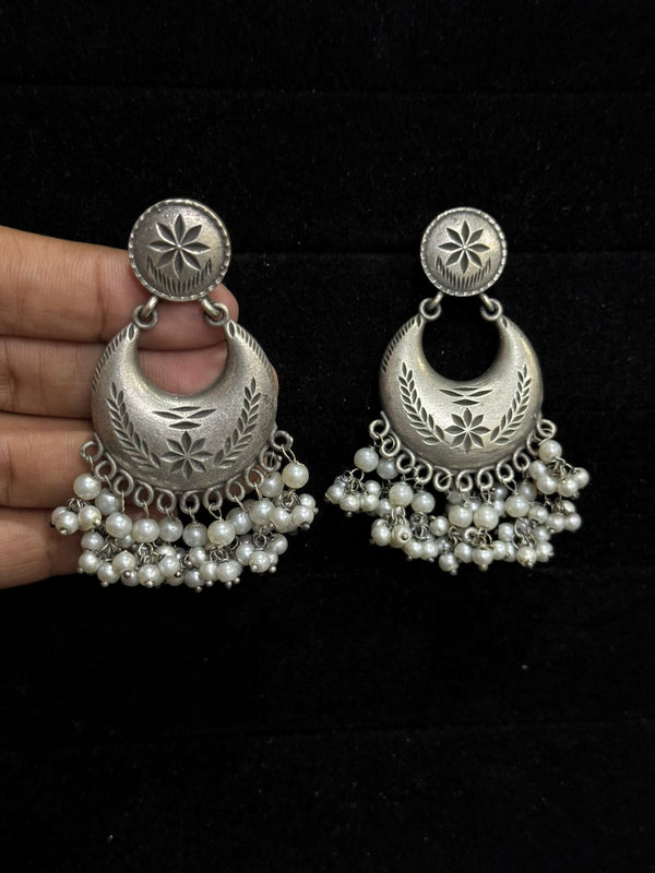 GERMAN SILVER EARINGS image 0