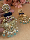 Golden kashmiri earrings image 0