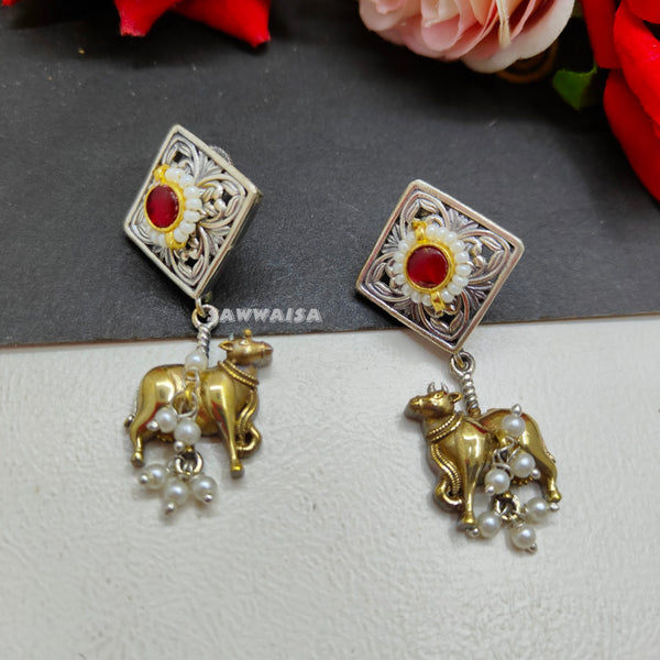 GOLDEN NANDI EARINGS image 1