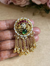 A-adjustable Kundan ring image 0