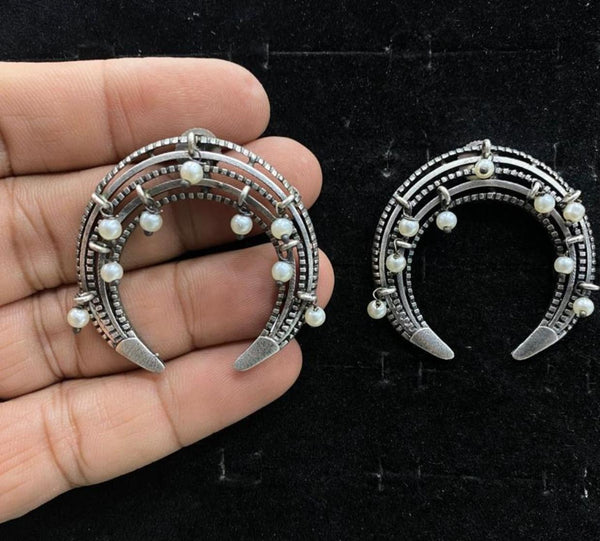 GERMAN SILVER EARINGS image 0