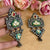 MUSAFIR PACHI KUNDAN EARINGS image 0