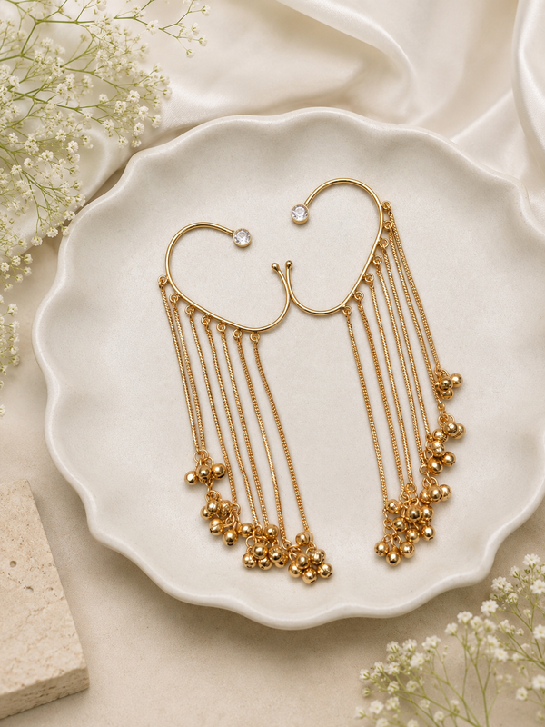 Kashmiricuff earrings