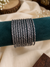 German silver bangles 12pcs size 2.6
