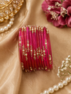Kashmiri glass bangles 12 pcs
