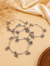 Premium quality adjustable ghungroo bangles 4pcs