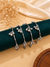 Premium quality adjustable ghungroo bangles 4pcs