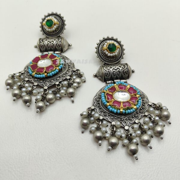 GUNGROO KUNDAN EARINGS