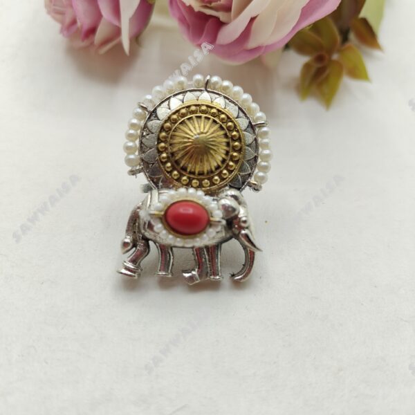 HATHI STONE RING