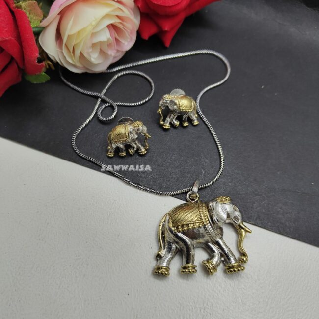 DUALTONE AERAVAT NECKLACE