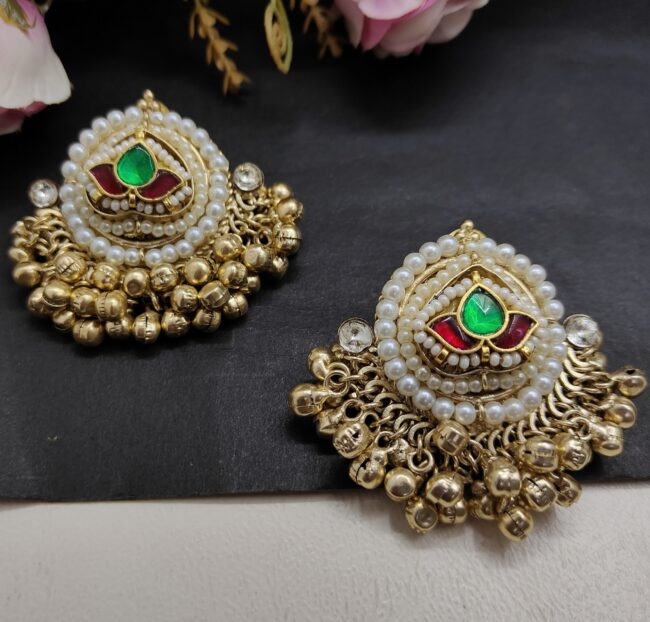 BEKHAYALI GOLDEN PREMIUM EARINGS