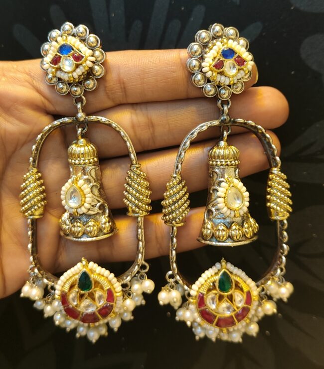 HAQ DUALTONE PREMIUM EARINGS