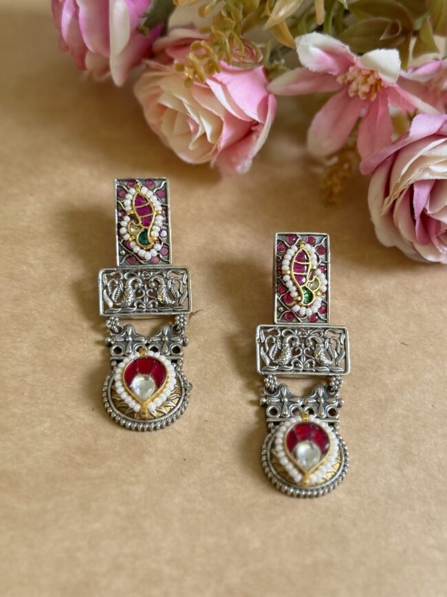 DARIA PACHI KUNDAN EARINGS