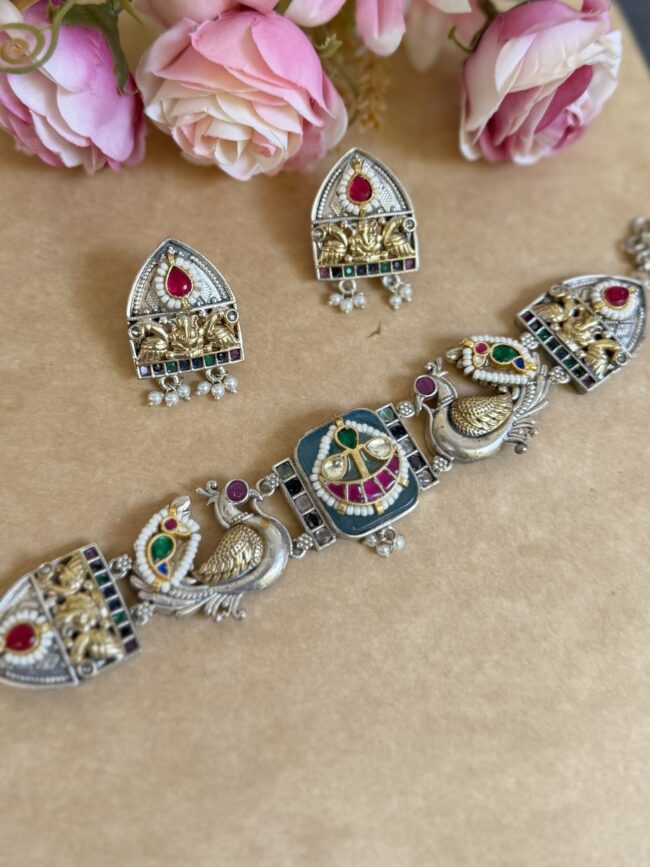 PAKSHI PACHI KUNDAN CHOKER