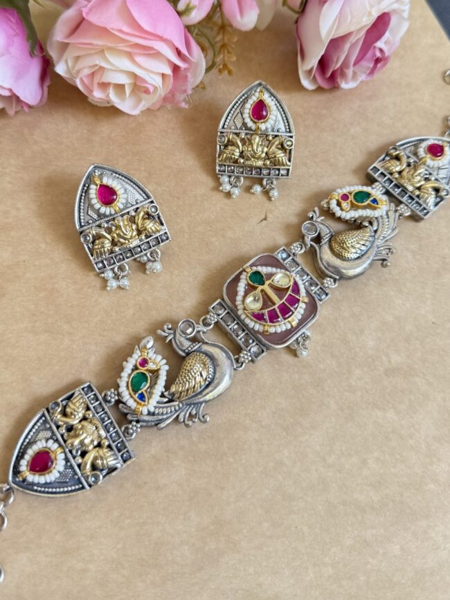 PAKSHI PACHI KUNDAN CHOKER